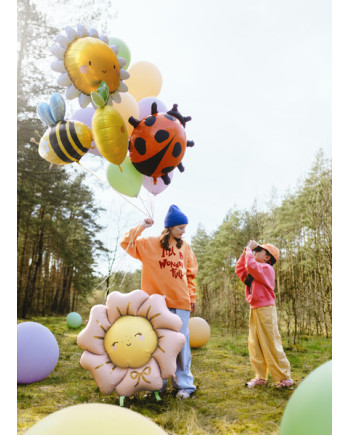 Balon foliowy Biedronka, 85x83 cm, mix