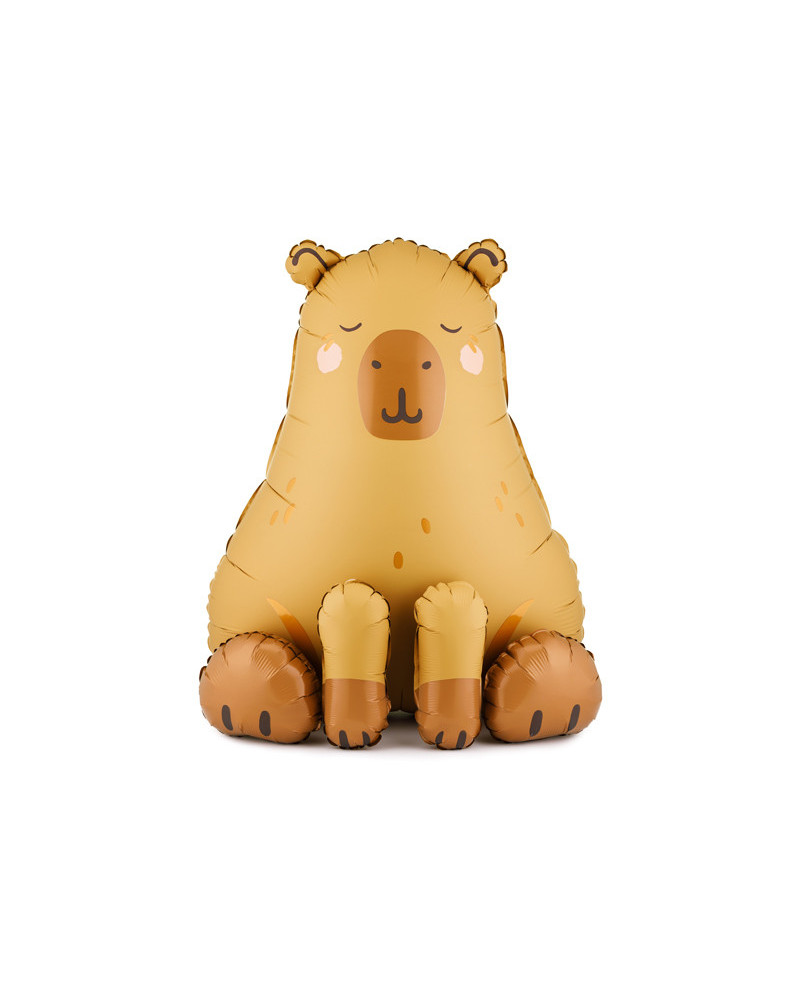 Balon foliowy Kapibara, 63x80 cm, mix