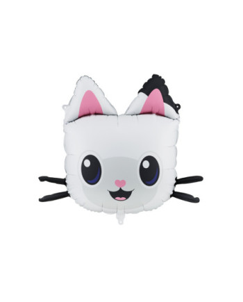 Balon foliowy Kiciuś Panduś, 65x57 cm, mix