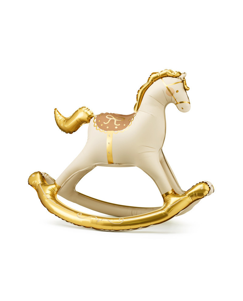 Balon foliowy Koń na biegunach, 118x104 cm, mix