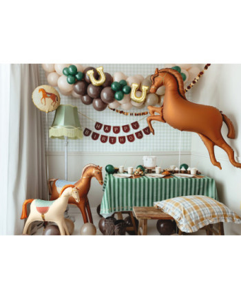 Balon foliowy Koń, 125x100cm, mix