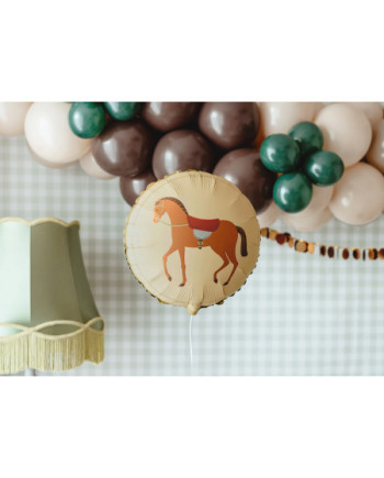 Balon foliowy Koń, 45 cm, mix
