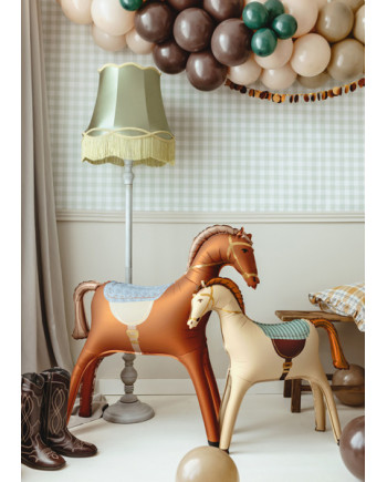 Balon foliowy Koń, 86,5x73 cm, mix