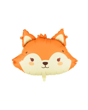 Balon foliowy Lis, 57x42 cm, mix