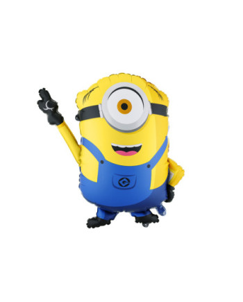 Balon foliowy Minionek Mel, 72x64 cm, mix