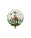 Balon foliowy pastylka Jurassic World, 35x35 cm, mix
