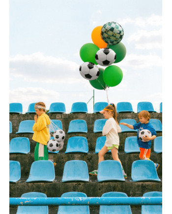Balon foliowy Piłka nożna, 35x35 cm, mix
