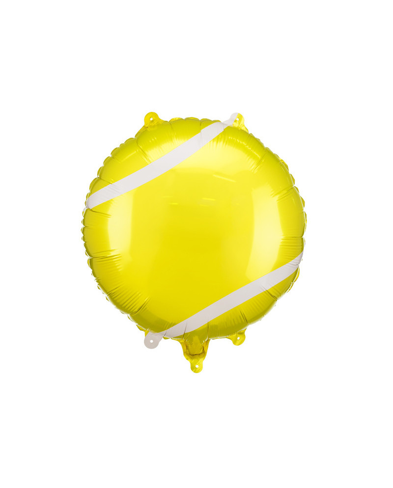 Balon foliowy Piłka tenisowa, 35x35 cm, mix