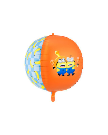 Balon foliowy Piłka w Minionki, 75 cm, mix