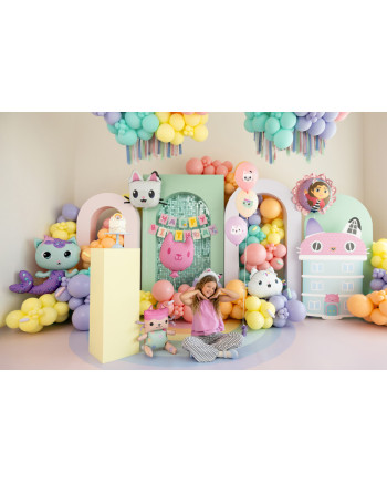 Balon foliowy Tekturzątko z kotkiem, 43x46 cm i 35x37 cm , mix (1 op. / 2 szt.)