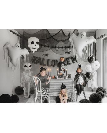 Balon foliowy Czaszka, 36x41 cm, mix