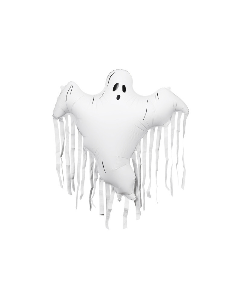 Balon foliowy Duch z frędzlami, 93x86 cm, mix