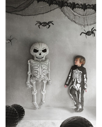 Balon foliowy Kościotrup XXL, 46x129 cm, mix