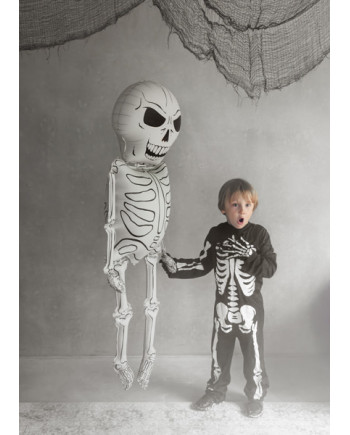 Balon foliowy Kościotrup XXL, 46x129 cm, mix