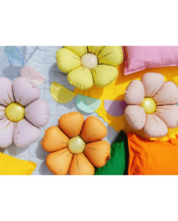 Balony foliowe do girland Stokrotki, średnica 65 cm, mix (1 op. / 4 szt.)