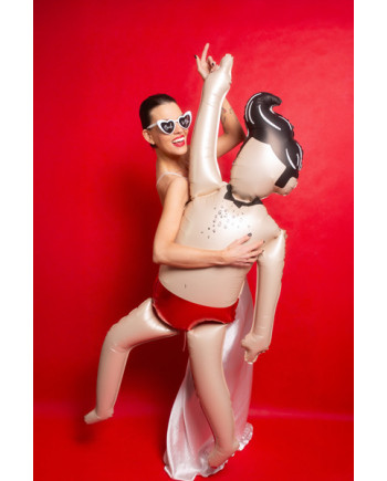 Balon foliowy Facet, 64,5x159cm, mix