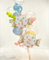 Balon foliowy Cukierek ''1'', 61x37 cm, mix