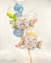 Balon foliowy Cukierek ''3'', 61x37 cm, mix