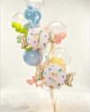 Balon foliowy Cukierek ''7'', 61x37 cm, mix