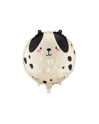 Balon foliowy pastylka Happy Birthday, 35x35 cm, mix