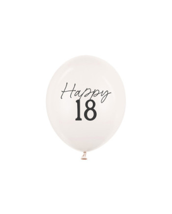 Balony 30 cm, 18, Pastel Off-white (1 op. / 50 szt.)