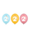 Balony 30 cm, 2, mix (1 op. / 50 szt.)