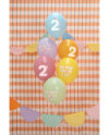 Balony 30 cm, 2, mix (1 op. / 6 szt.)