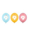 Balony 30 cm, 9, mix (1 op. / 50 szt.)