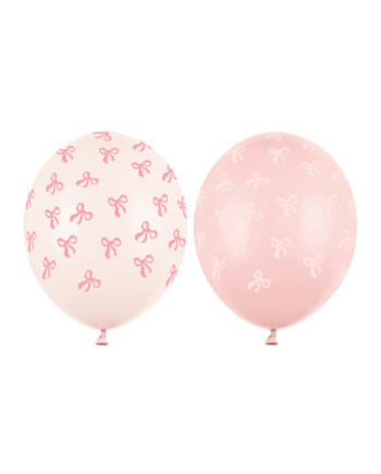 Balony 30 cm, Kokardki, mix (1 op. / 50 szt.)