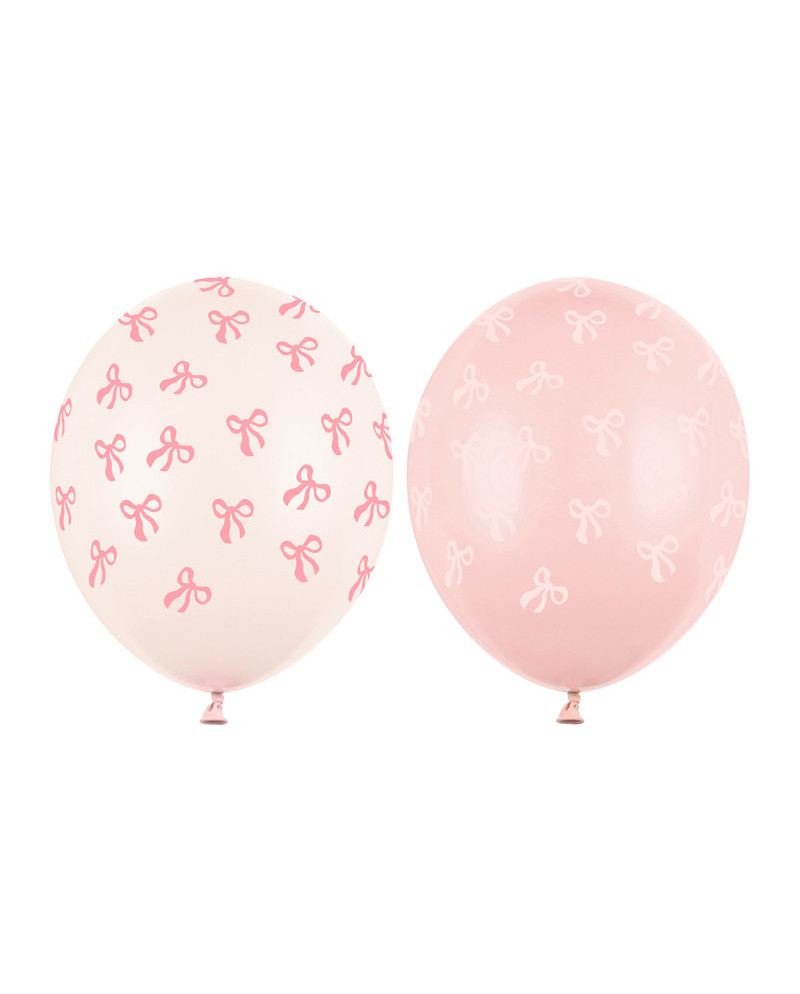 Balony 30 cm, Kokardki, mix (1 op. / 50 szt.)