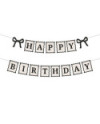 Baner Happy Birthday Kokardki, 100 cm, mix