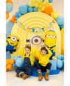 Baner Happy Birthday Minionki, 50x153 cm