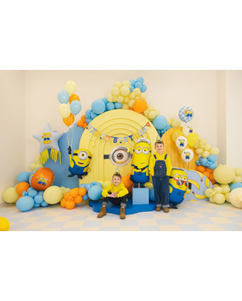 Baner Happy Birthday Minionki, 50x153 cm