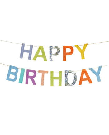 Baner Happy Birthday, 2.2m, mix