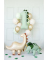 Balon foliowy Cyfra ''1'' Dinozaur, 92cm, mix