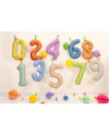 Balon foliowy Cyfra ''4'', 86cm, lawendowy