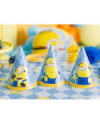 Czapeczki Minionki, 16 cm, mix (1 op. / 6 szt.)
