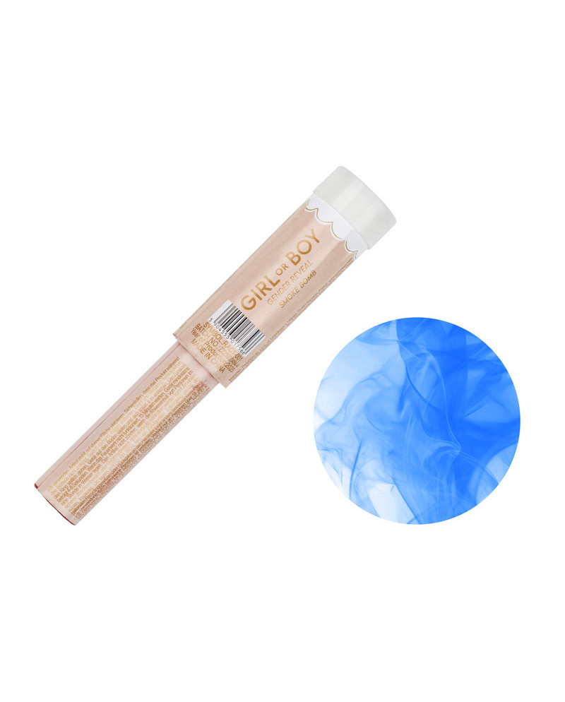 Raca dymna ''It's a Boy'', 22.5 cm, niebieski (1 op. / 5 szt.)