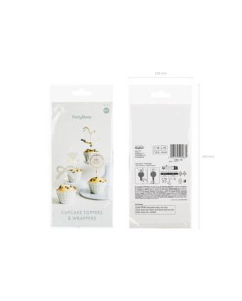 Zestaw do muffinek Oh Baby, mix (1 op. / 6 szt.)