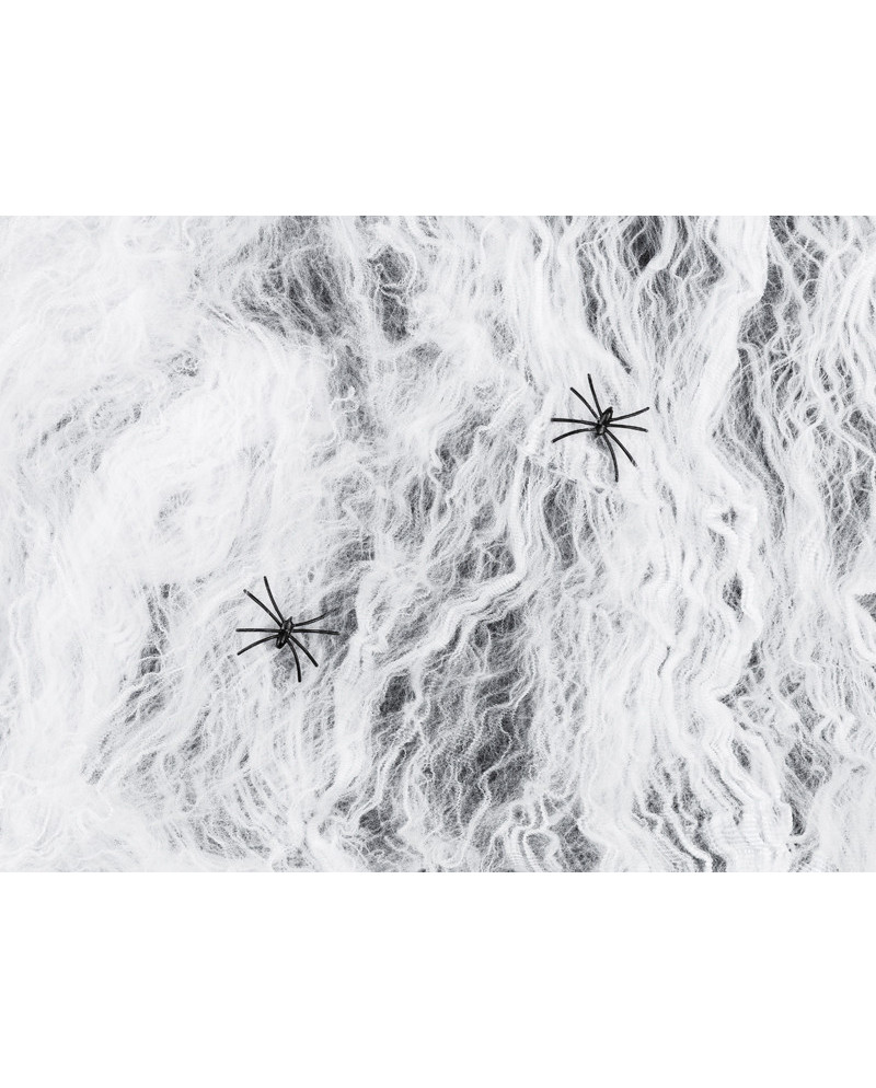 Pajęczyna Halloween, biały, 200g