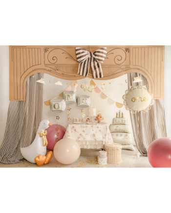 Balony foliowe kostki ''One'', 34 x 36 cm, mix (1 op. / 3 szt.)