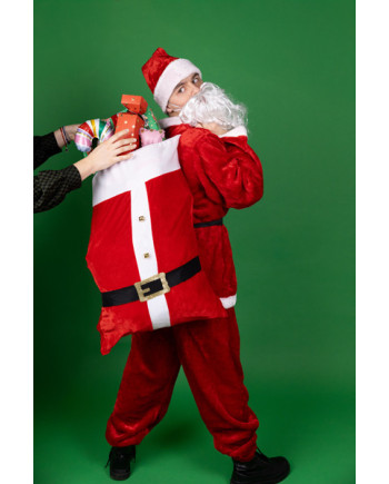 Worek na prezenty Świętego Mikołaja, mix, 50x70cm