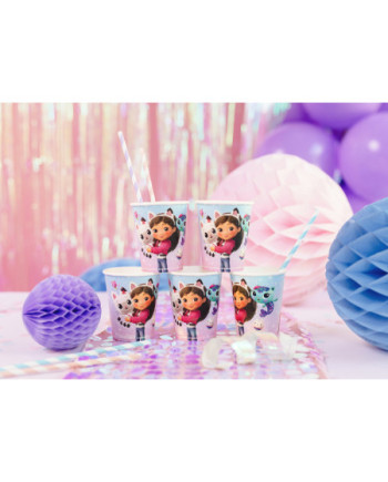 Kubeczki Koci Domek Gabi, mix, 250 ml (1 op. / 6 szt.)