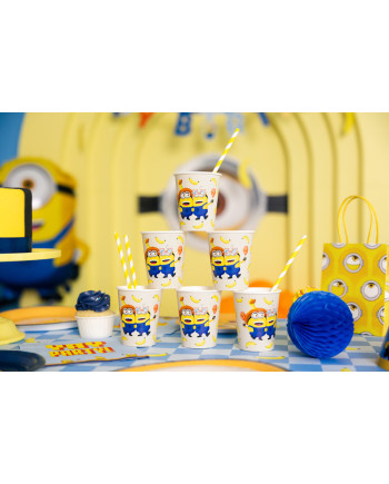 Kubeczki Minionki, 250 ml, mix (1 op. / 6 szt.)