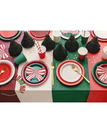 Kubeczki papierowe, ciemny zielony, 250ml (1 op. / 6 szt.)