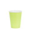 Kubeczki papierowe, jasny zielony, 250ml (1 op. / 6 szt.)