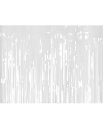 Kurtyna Party, biały, 100x200cm