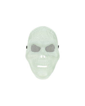 Maska Czaszka świecąca w ciemności, 17x27cm