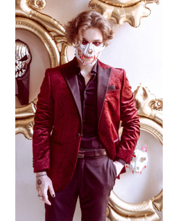 Maska Czaszka, 16.5x14cm, mix