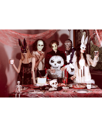 Maska Czaszka, 18.5x24.5cm, mix